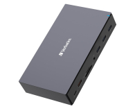 Akcesoria VERBATIM USB-C Pro 3xHDMI 2xDP RJ45 5xUSB 2xUSB-C SD microSD DC audio 32172